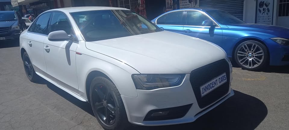 2015 AUDI A 4 2.0 Tdi AUTOMATIC TRANSMISSION, WHITE COLOUR,  76000KM