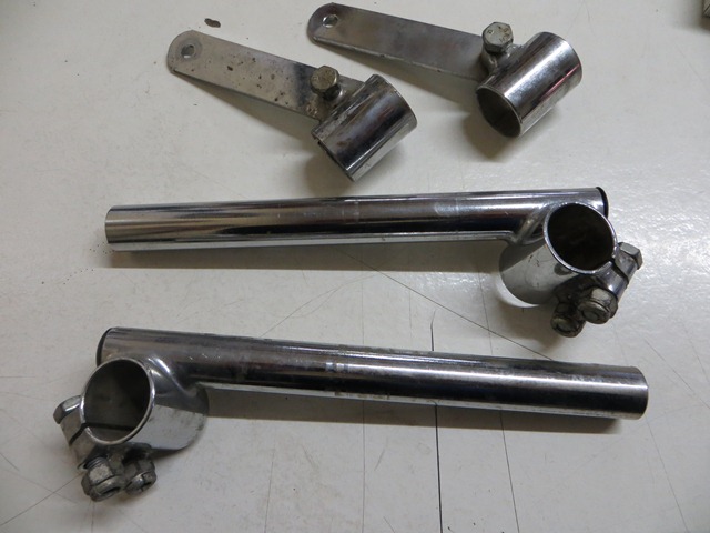 Suzuki AC50  Clip on racing handle bars for sale Suzuki AC50  Clip on racing handle bars for sale