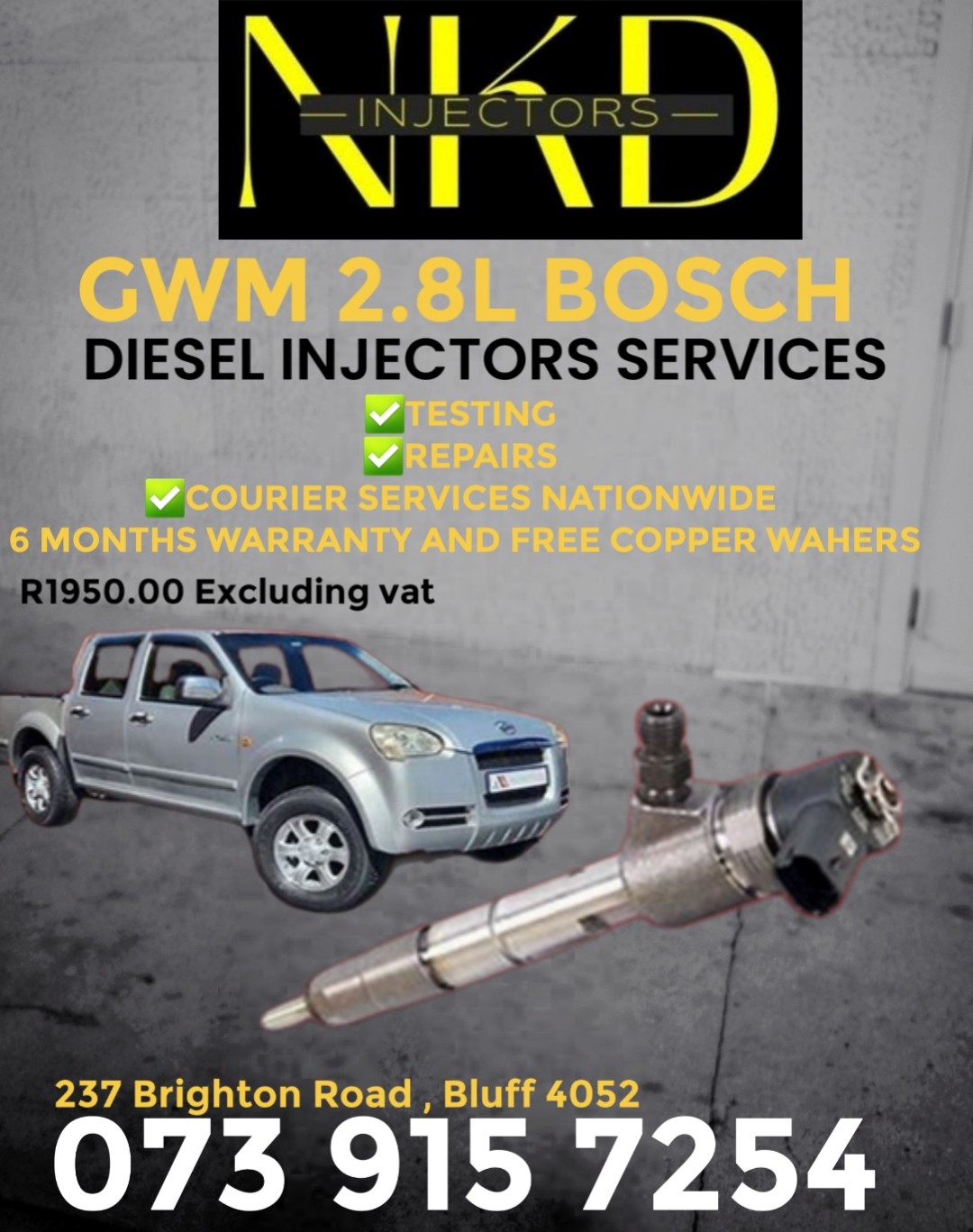GWM 2.8L BOSCH - Private Seller GWM 2.8L BOSCH - Private Seller