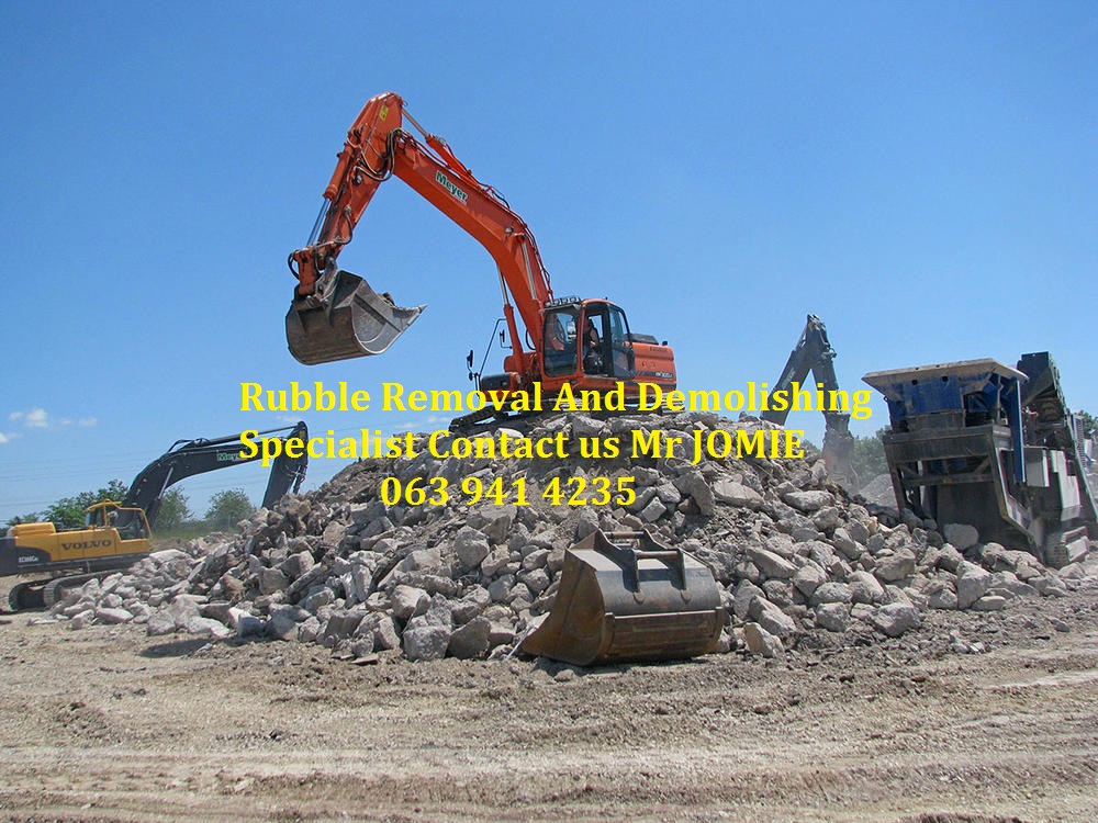 Rubble Removal And Demolishing Specialist 063 941 4235 Junk Mail
