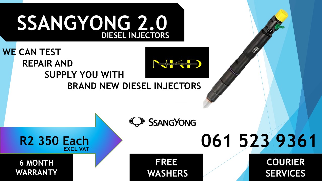DIESEL INJECTORS FOR SSANGYONG FOR SALE - Private Seller DIESEL INJECTORS FOR SSANGYONG FOR SALE - Private Seller