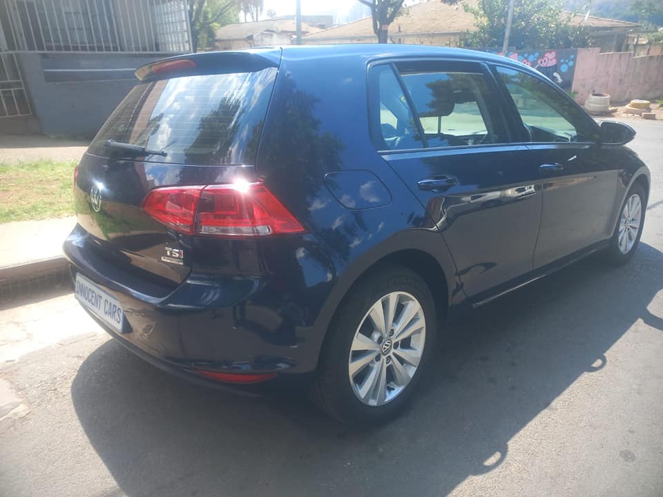 2013 VW GOLF 7 B-MOTION 1.4TSI PETROL, MANUAL, NAVY BLUE COLOR