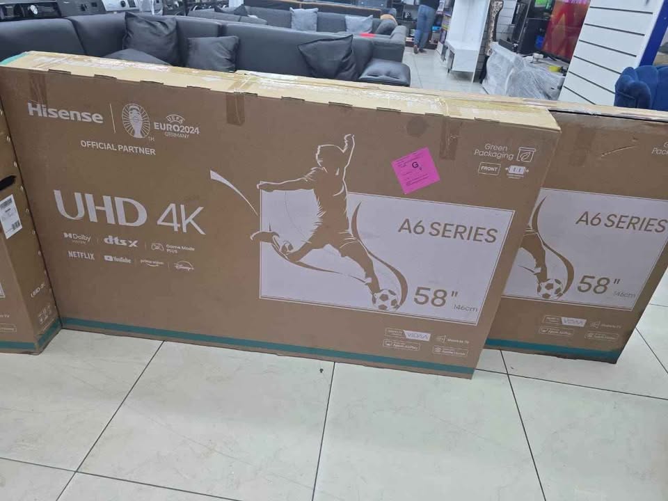 Hisense 58 inch smart 4k ultrs hd TV is on special