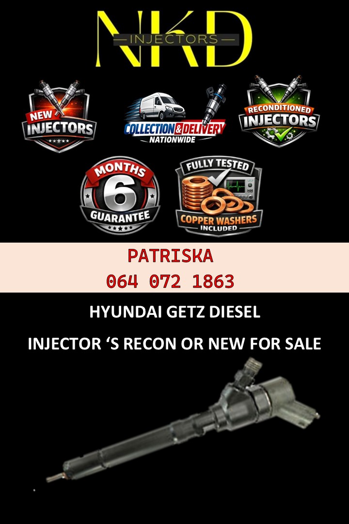 DIESEL INJECTORS -COPPER WASHERS INC FOR HYUNDAI GETZ FOR SALE - Private Seller DIESEL INJECTORS -COPPER WASHERS INC FOR HYUNDAI GETZ FOR SALE - Private Seller