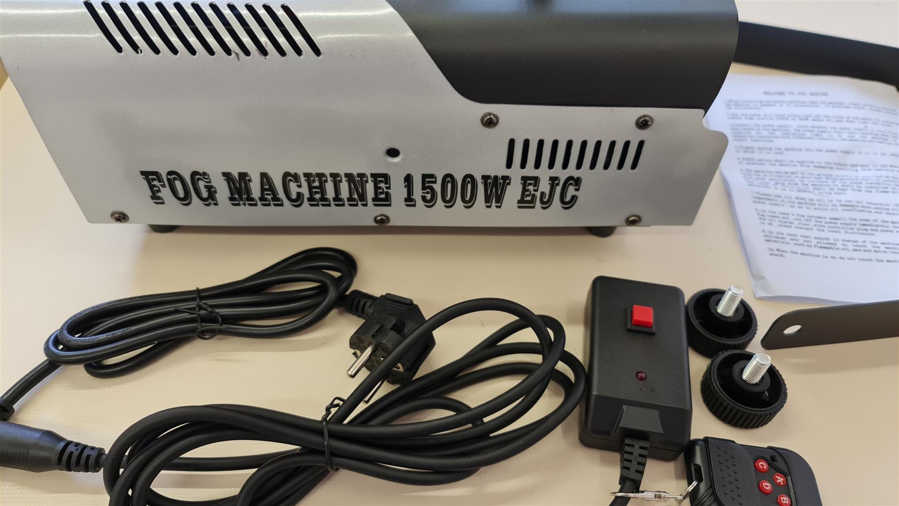LED Smoke, Fog Machine 1500W Heavy Duty, Compact & High Capacity. Brand NEW