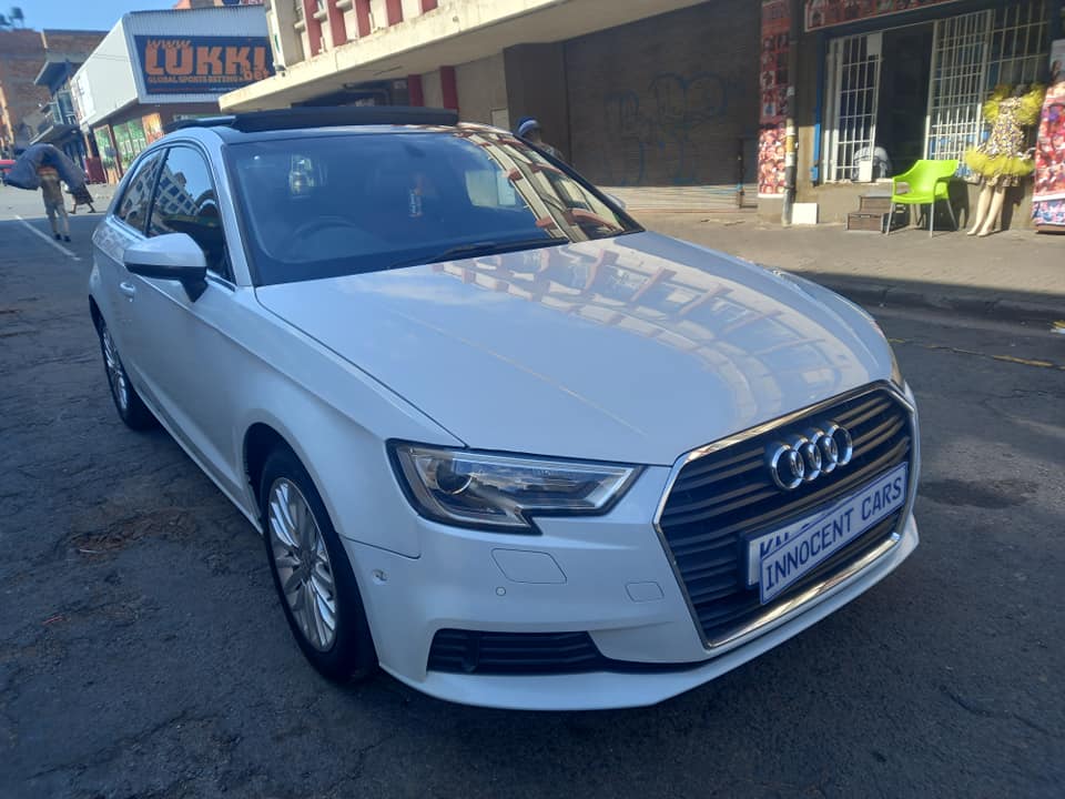2017 AUDI A3 3DOOR SPORT BACK 1.0 TFSI AUTOMATIC PETROL, MILEAGE 129000KM, COLOUR WHITE