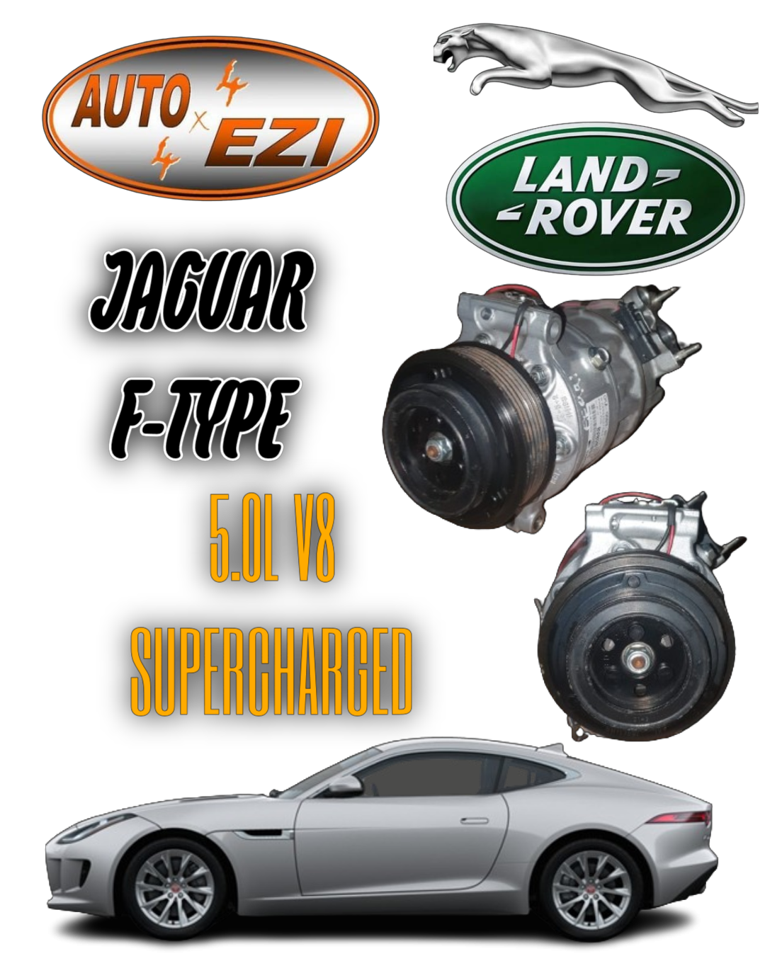JAGUAR F-TYPE 5.0L V8 SUPERCHARGED AIRCON PUMP - Private Seller JAGUAR F-TYPE 5.0L V8 SUPERCHARGED AIRCON PUMP - Private Seller