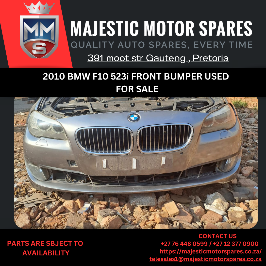 2010 Bmw 523i F10 Front bumper - Private Seller 2010 Bmw 523i F10 Front bumper - Private Seller