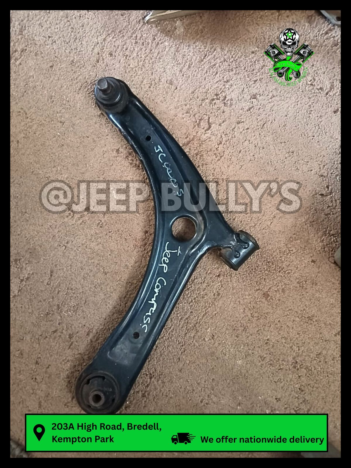 Jeep Compass Suspension Control Arm – Second Hand - Private Seller Jeep Compass Suspension Control Arm – Second Hand - Private Seller