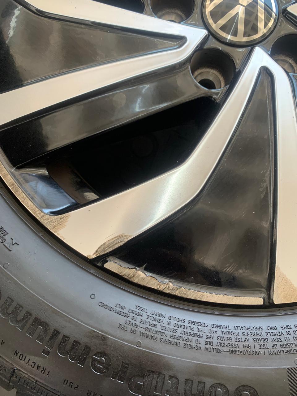 2025 VW Polo 15" Rims + Tyres for Sale. Continental Tires - Private Seller
