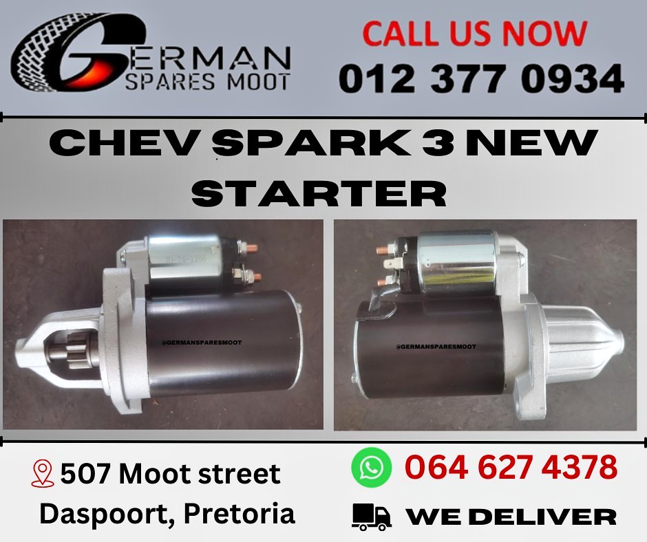Chev Spark 3 Starter (New) - Private Seller Chev Spark 3 Starter (New) - Private Seller