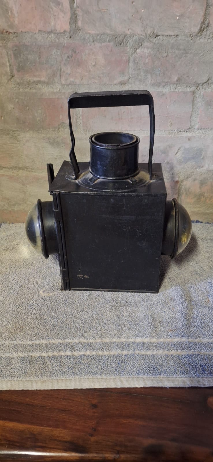 Antique railway lantern Antique railway lantern