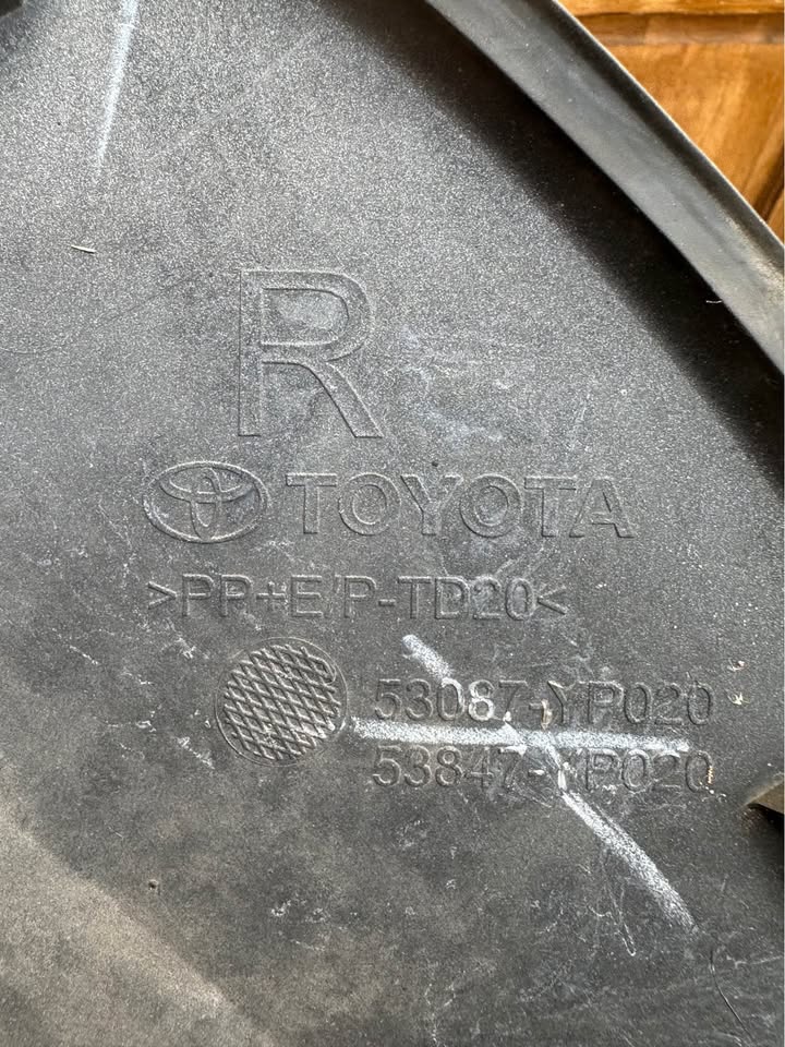 Toyota gd6 Hilux right front wheel fender arch - Private Seller Toyota gd6 Hilux right front wheel fender arch - Private Seller