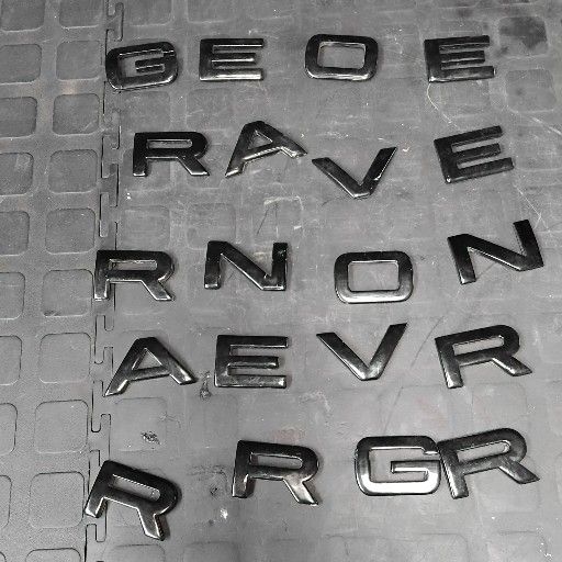 Range Rover Letters For Sale - Private Seller Range Rover Letters For Sale - Private Seller