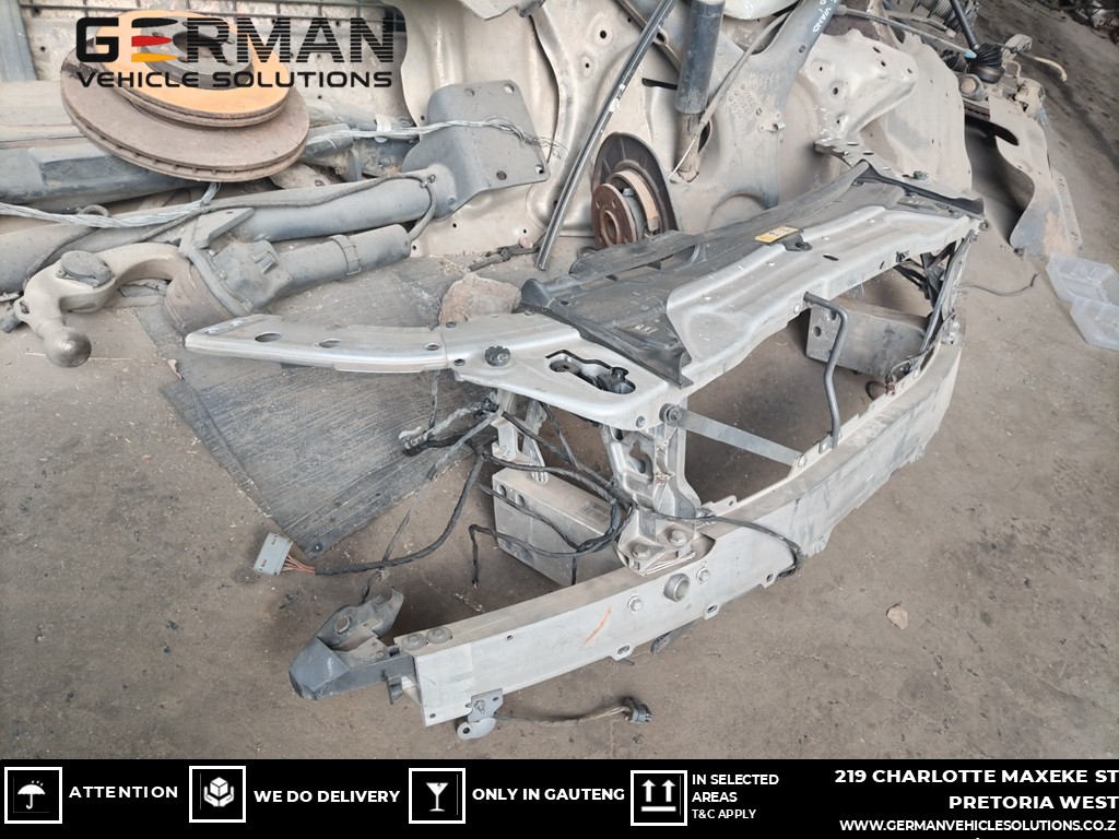 Mercedes Benz c180 c200 w205 front cradle and bumper reinforcement second hand