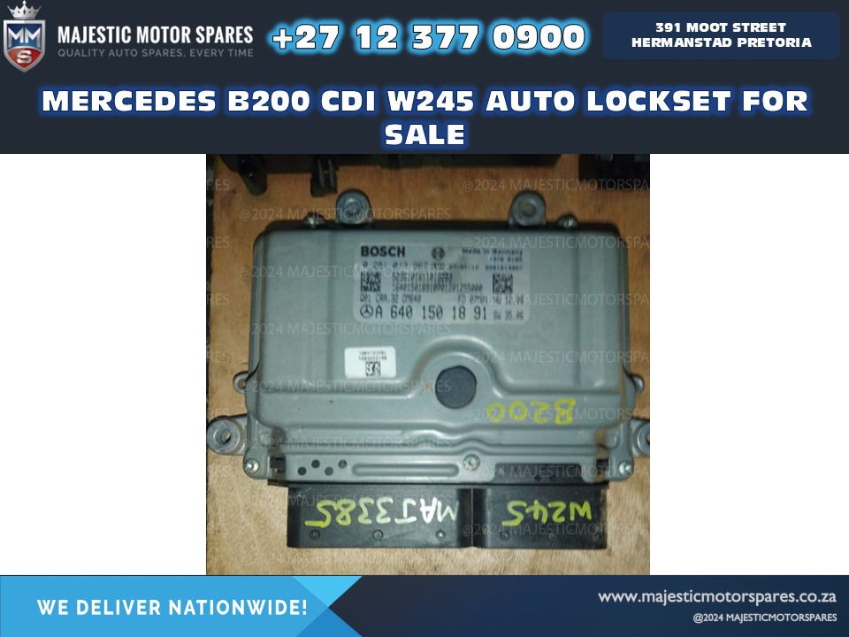 Mercedes b200 cdi w245 auto lockset for sale maj3385 - Private Seller