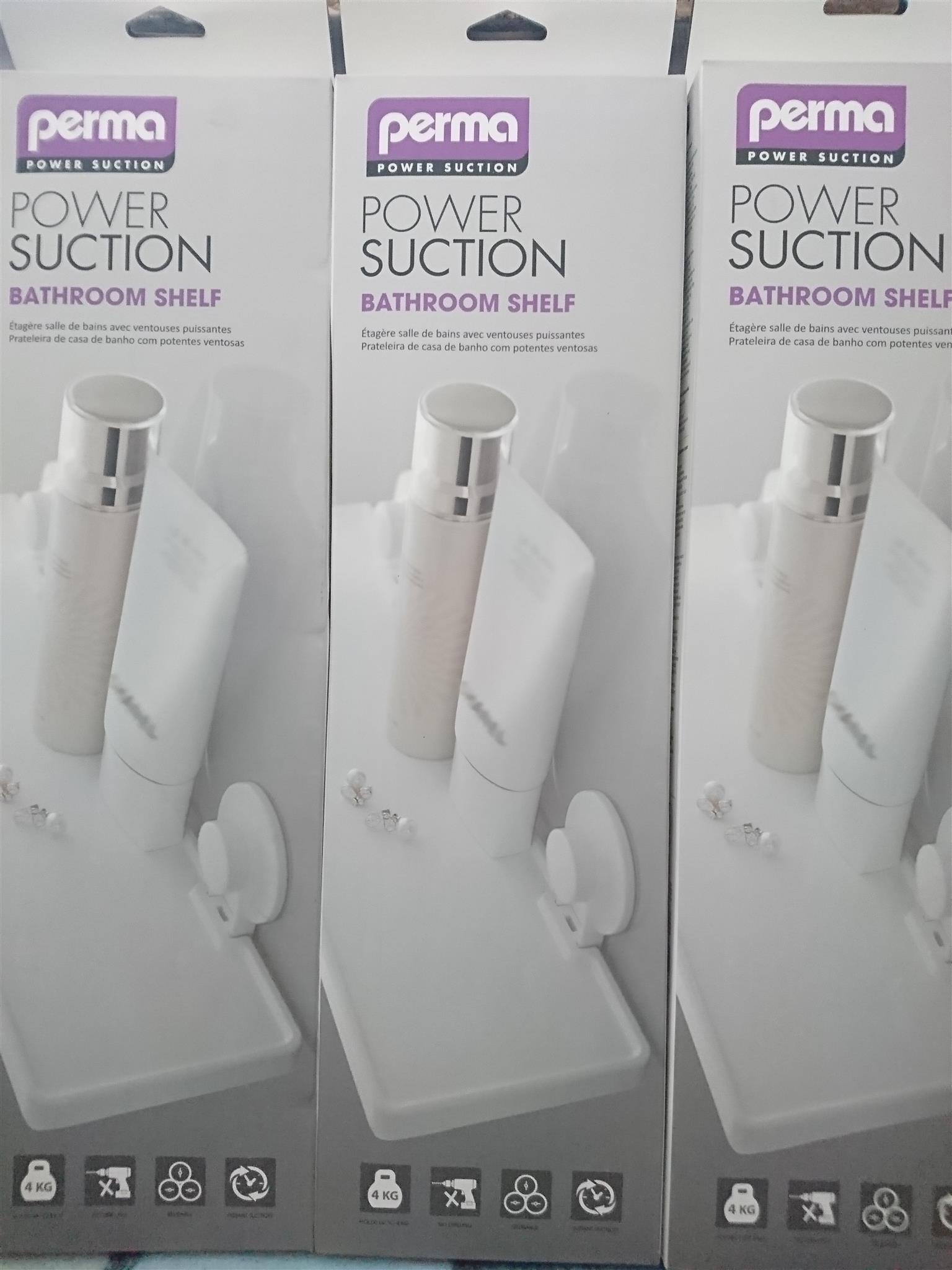 Power Suction Shower/Bathroom Shelves For Sale. 