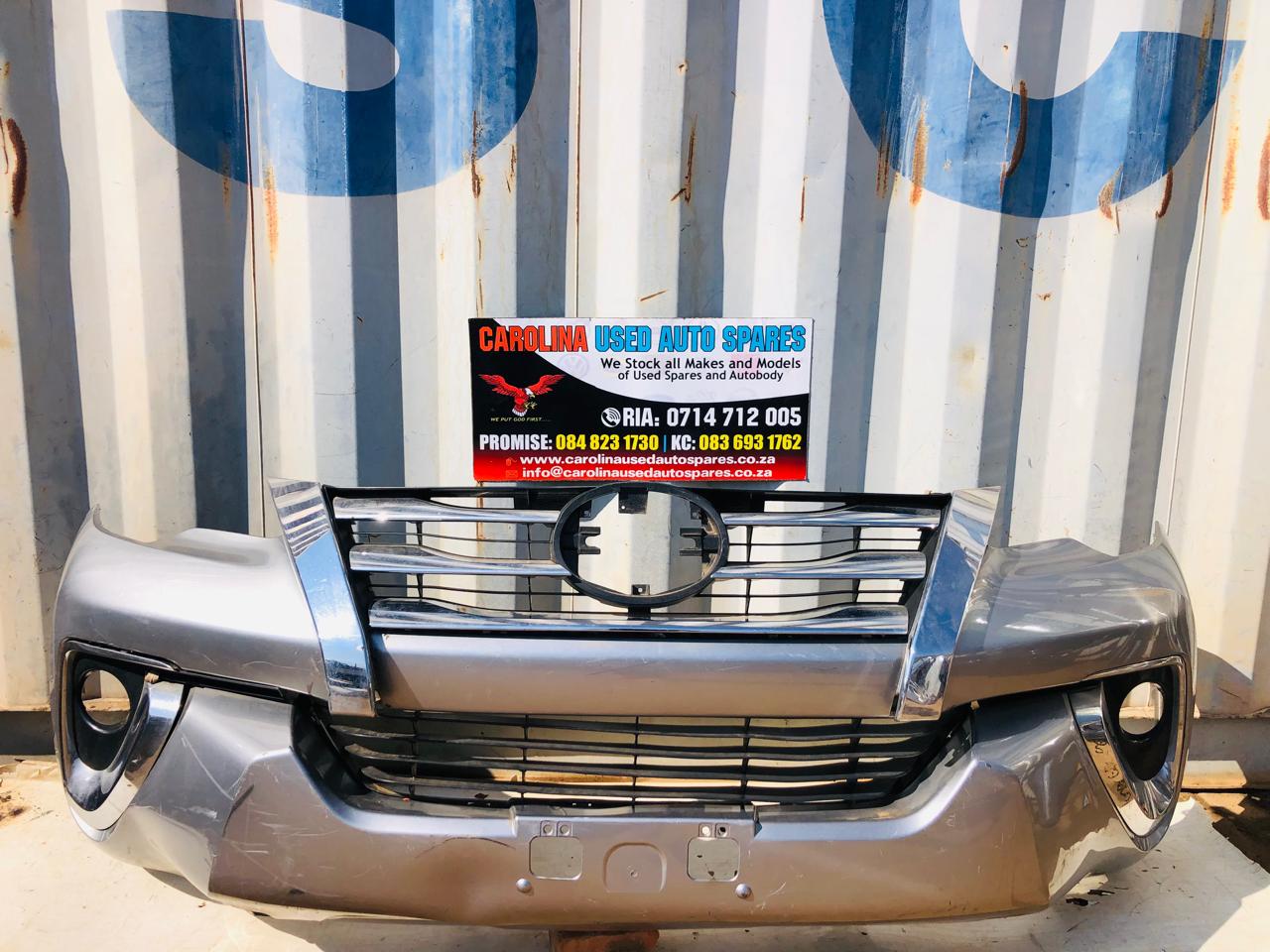 Toyota Fortuner Gd6 complete front bumper (2015) - Private Seller Toyota Fortuner Gd6 complete front bumper (2015) - Private Seller