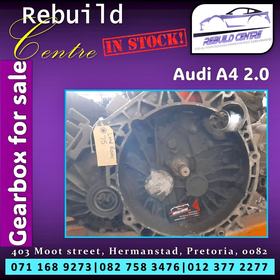 Audi A4 2.0 gearbox for sale - Private Seller Audi A4 2.0 gearbox for sale - Private Seller