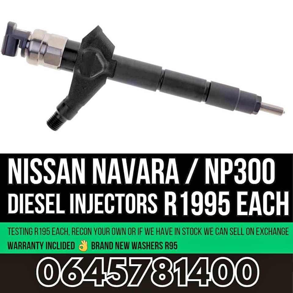 Nissan Navara / NP300 diesel injectors for sale - Private Seller Nissan Navara / NP300 diesel injectors for sale - Private Seller