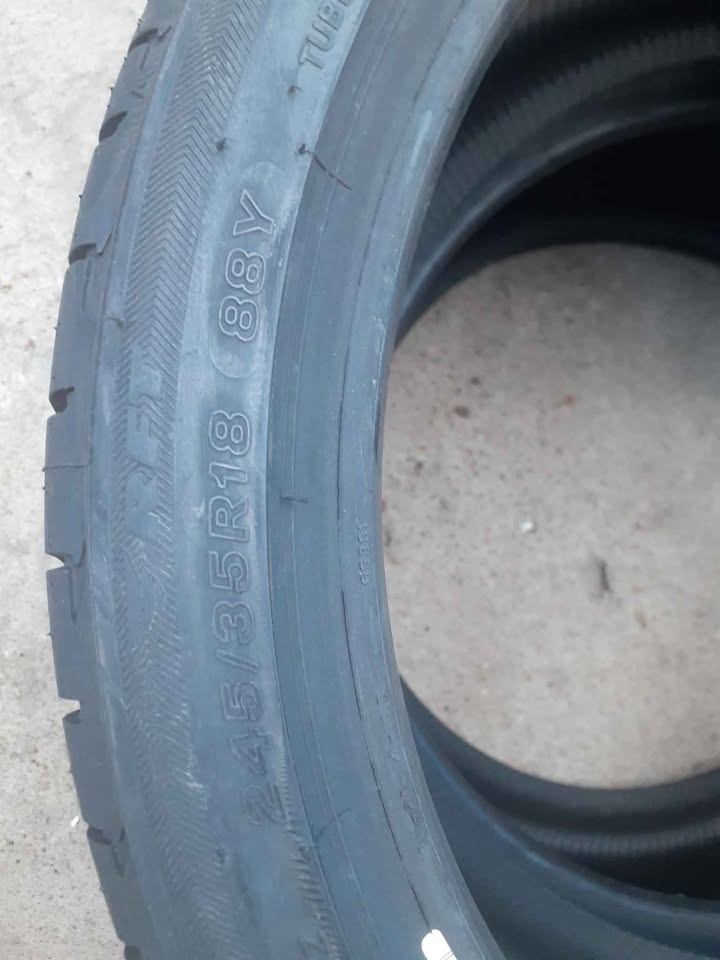 Brand New 245/35/18 Bridgestone Run Flat Tyres for Sale. Contact - Private Seller