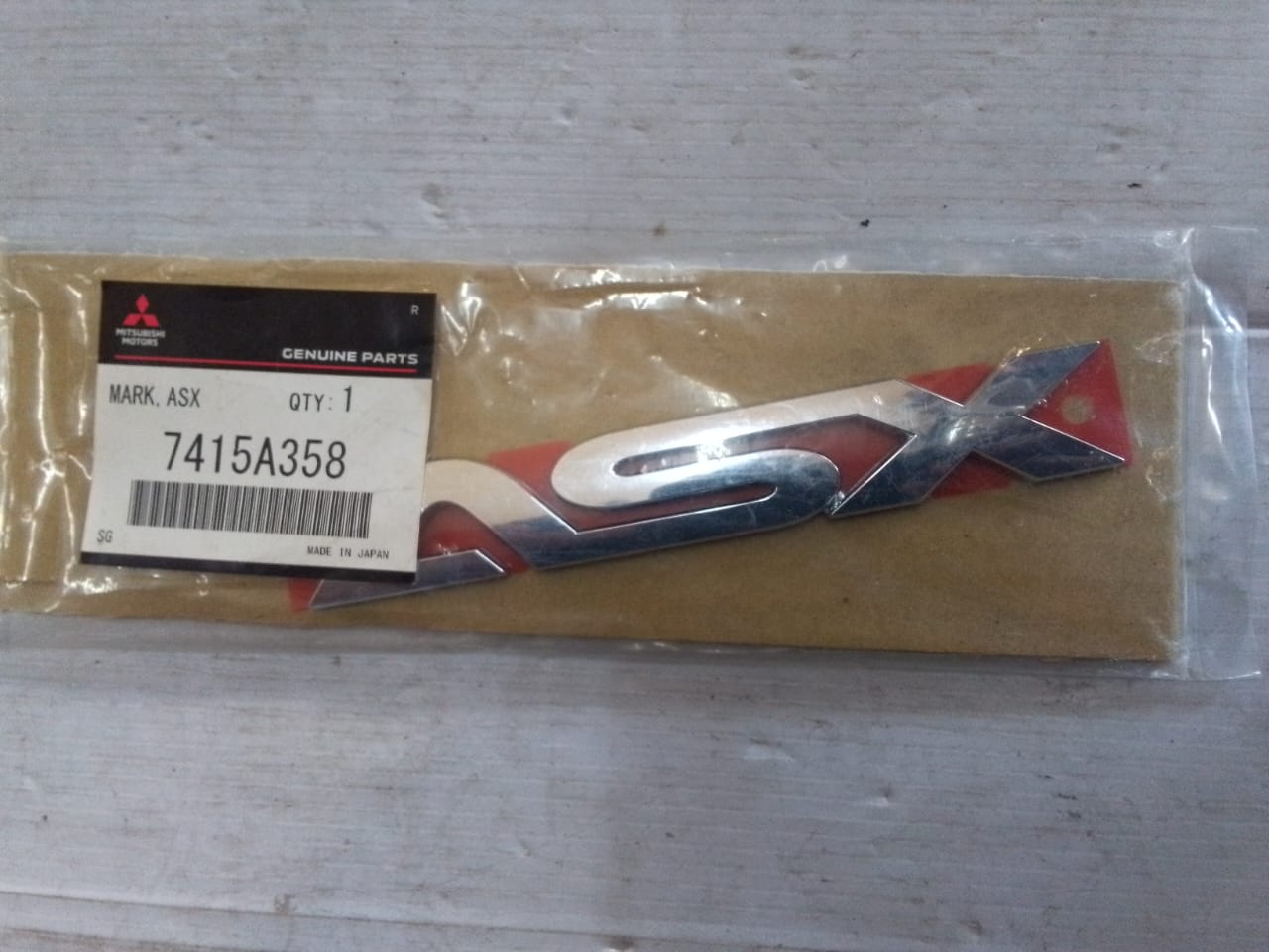 MITSUBISHI ASX STIKER FOR SALE - Private Seller
