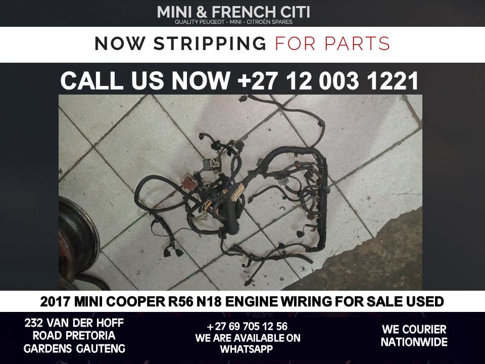 Mini Cooper R56 N18 Engine Wiring for sale used - Private Seller Mini Cooper R56 N18 Engine Wiring for sale used - Private Seller