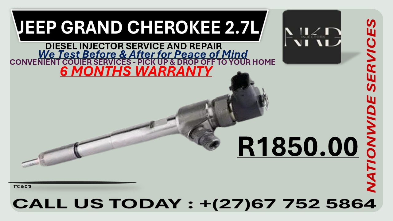 Jeep Grand Cherokee 2.7L Diesel Fuel Injectors - Private Seller