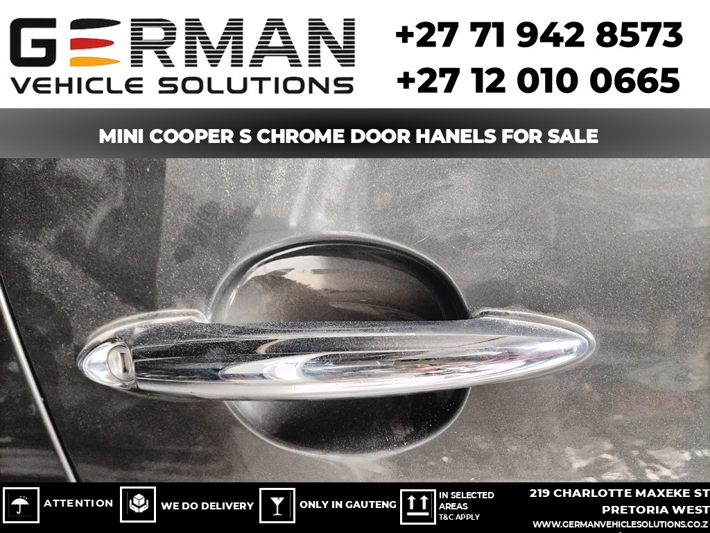 Mini Cooper S chrome door handles for sale - Private Seller