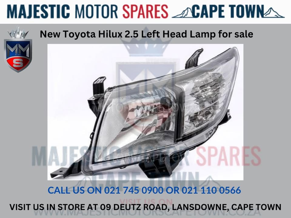 Toyota Hilux 2.5 Left Head Lamp for sale - Private Seller Toyota Hilux 2.5 Left Head Lamp for sale - Private Seller