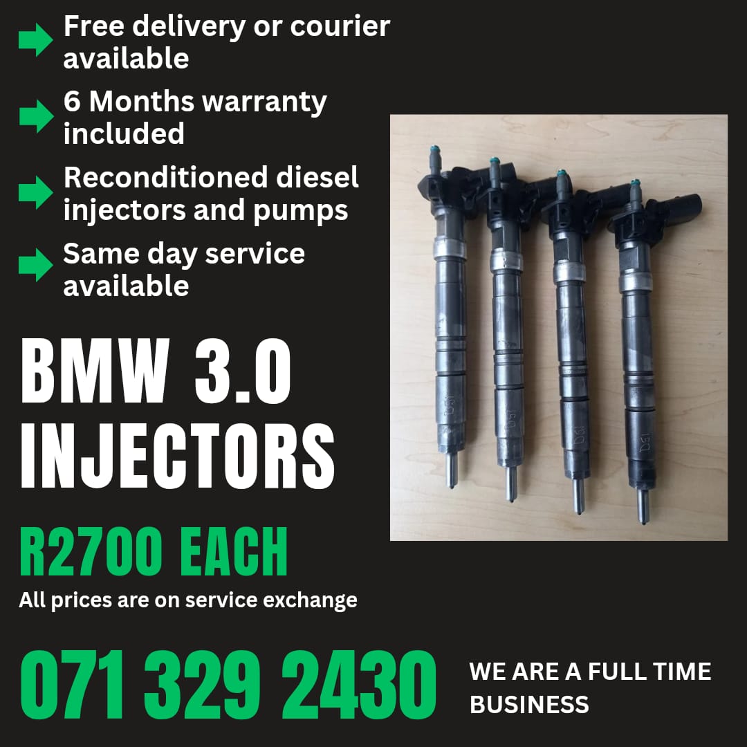 BMW 3.0 INJECTORS FOR SALE WITH WARRANTY - Private Seller BMW 3.0 INJECTORS FOR SALE WITH WARRANTY - Private Seller