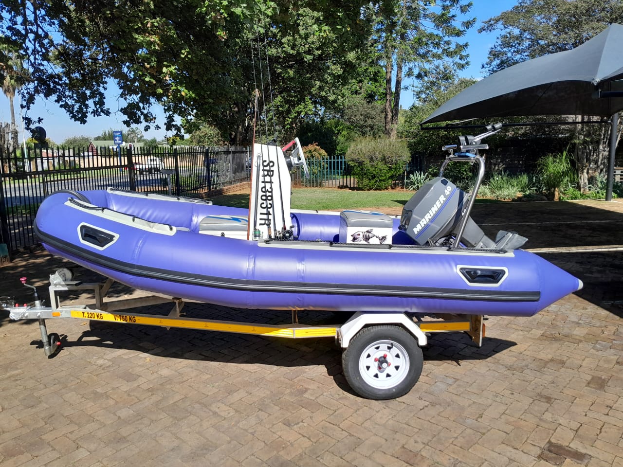 Rubber Duck Boat