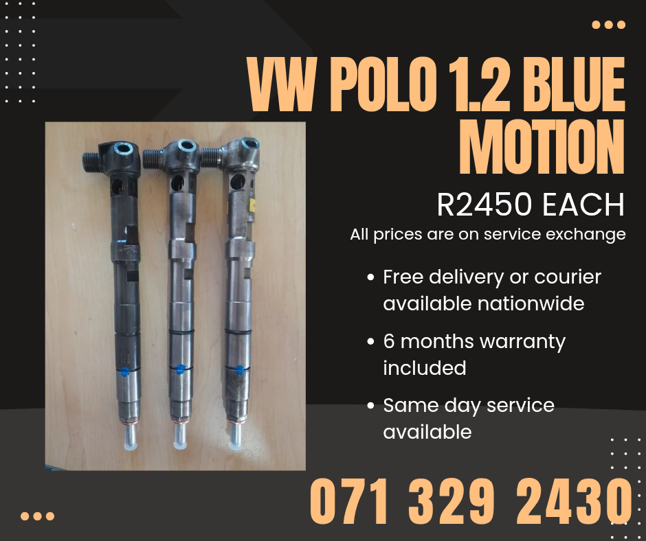 VW POLO 1.2 BLUE MOTION INJECTORS FOR SALE WITH WARRANTY - Private Seller VW POLO 1.2 BLUE MOTION INJECTORS FOR SALE WITH WARRANTY - Private Seller