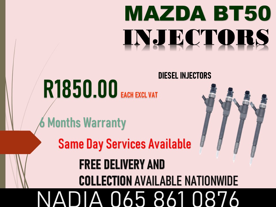 MAZDA BT50 DIESEL INJECTORS FOR SALE - Private Seller MAZDA BT50 DIESEL INJECTORS FOR SALE - Private Seller