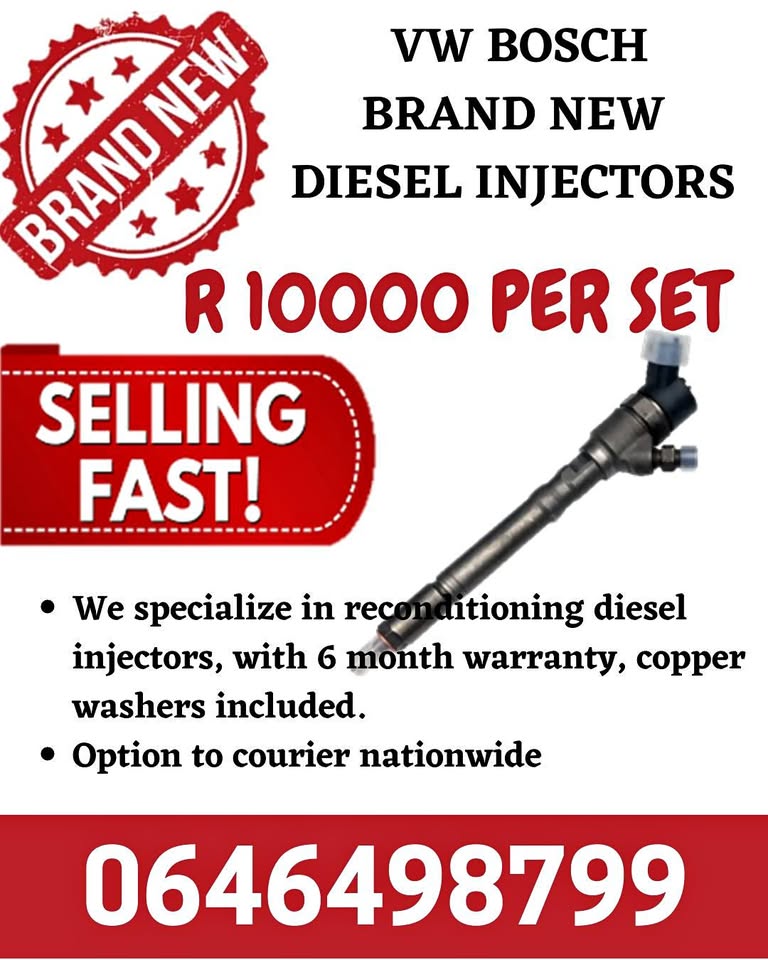 VW BOSCH NEW DIESEL INJECTORS - Private Seller