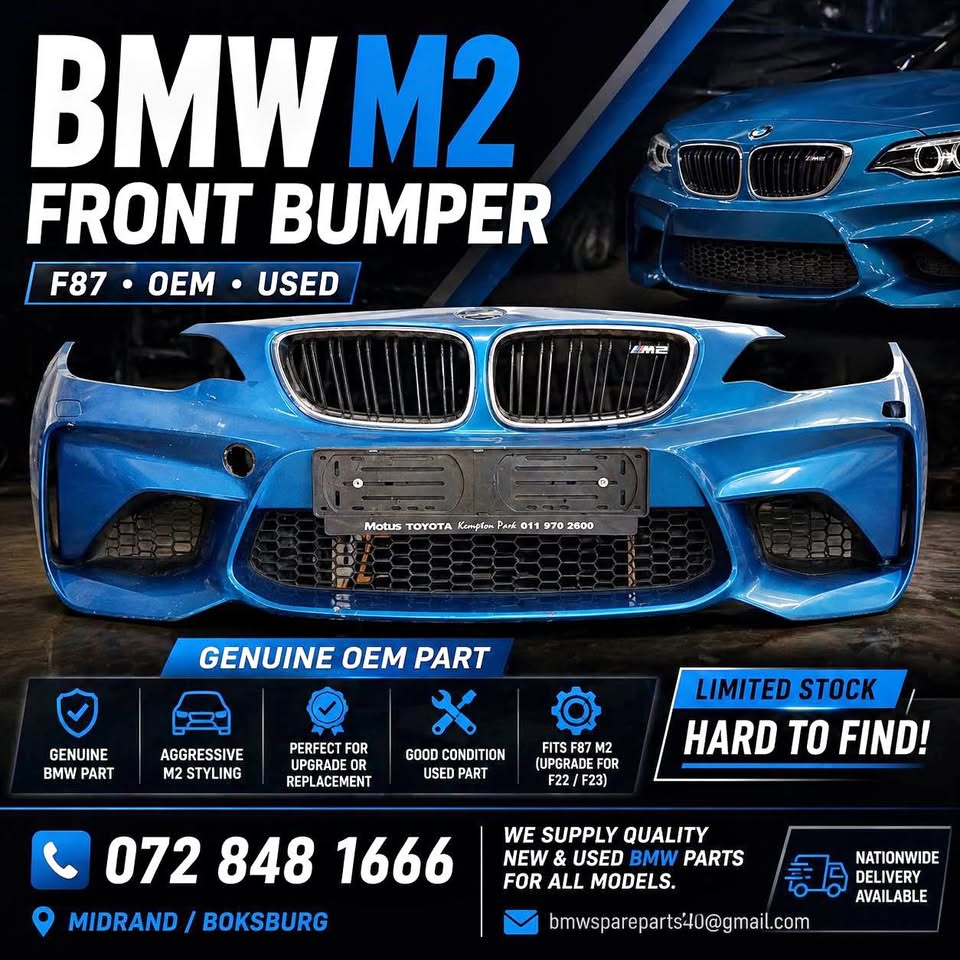 BMW F87 M2 FRONT BUMPER – GENUINE OEM (USED) - Private Seller BMW F87 M2 FRONT BUMPER – GENUINE OEM (USED) - Private Seller