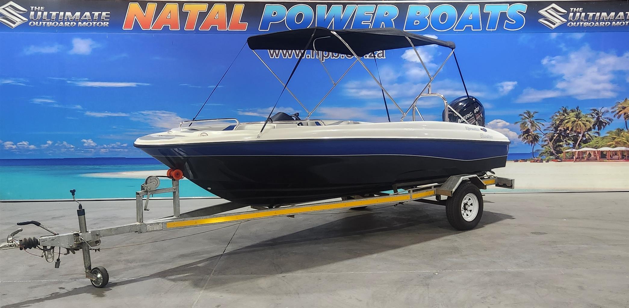 XPRESSION FUNSTER 17 FT ON TRAILER 100 HP MERCURY 4 STROKE