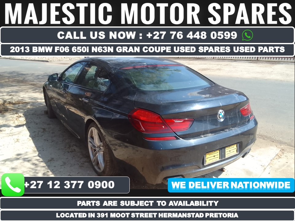 2013 Bmw F06 650i gran coupe Black