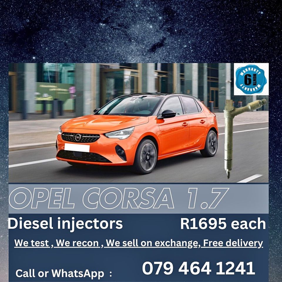 OPEL CORSA 1.7 DIESEL INJECTORS - Private Seller OPEL CORSA 1.7 DIESEL INJECTORS - Private Seller