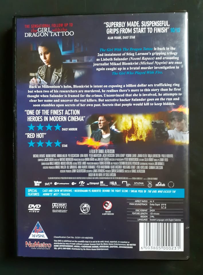 The Girl Who Played With Fire (DVD)