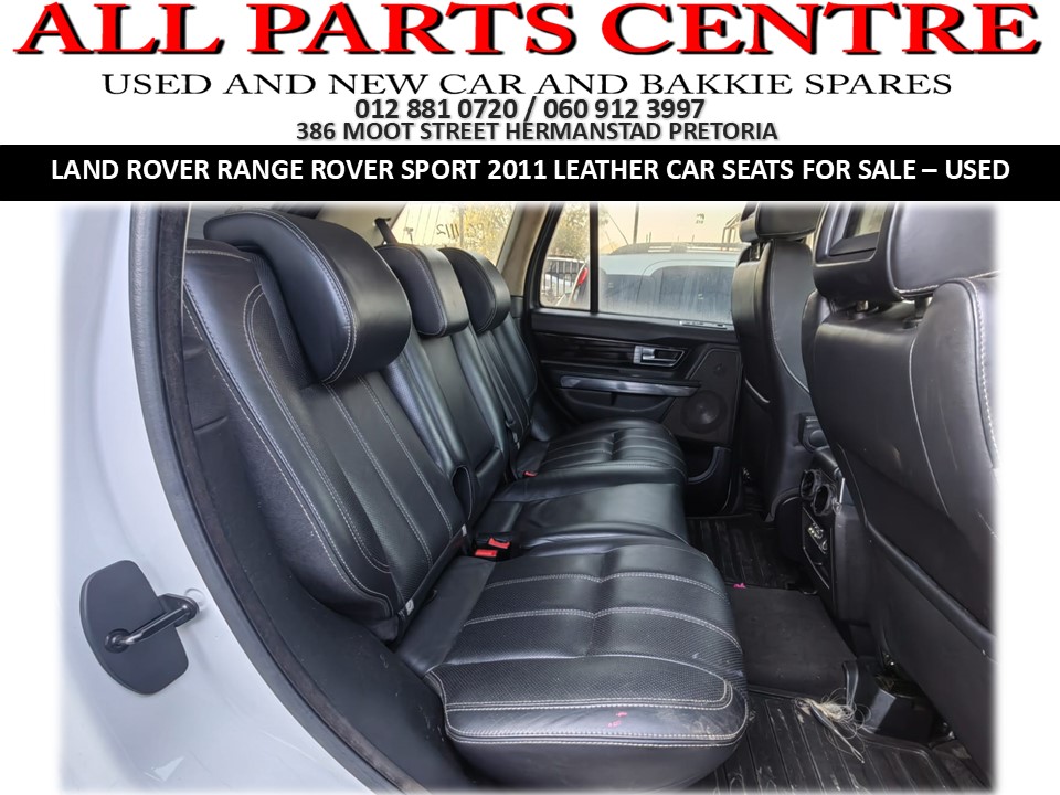 For Sale: Range Rover Sport 2011 Leather Car Seats