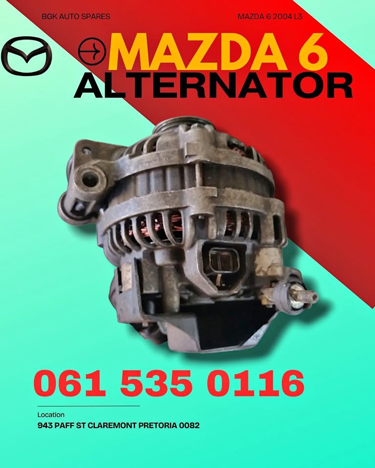Mazda 6 alternator WhatsApp - Private Seller