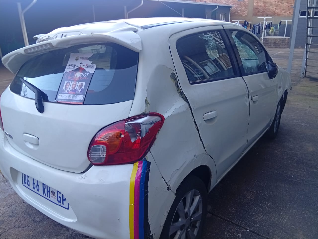 2014 Accident Damaged