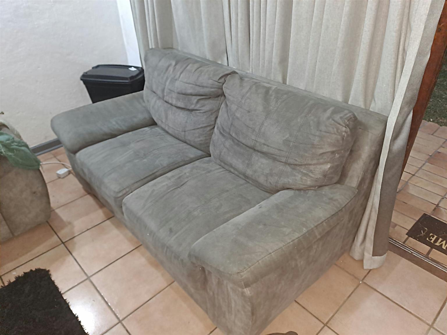 FOR SALE COUCHES  THREE SEATER  TWO SEATER  ONE SEATER  Decent condition