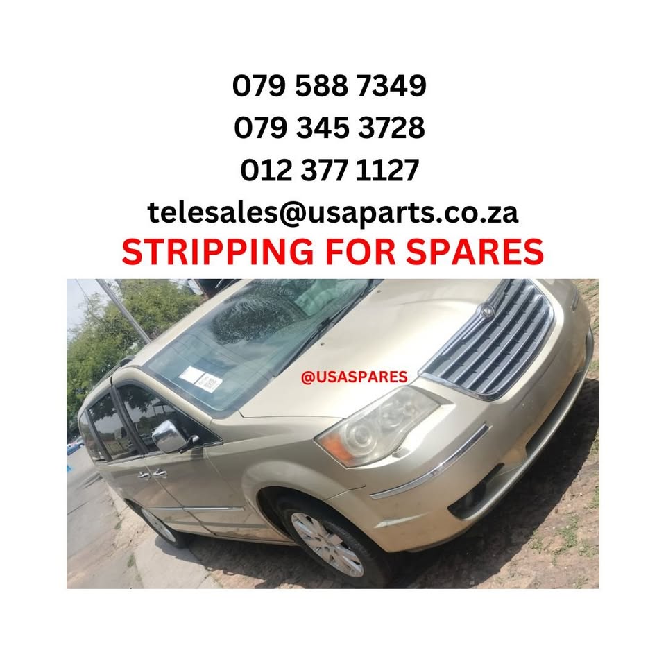 STRIPPING FOR SPARES - CHRYSLER GRAND VOYAGER 2.8 2011 - Private Seller STRIPPING FOR SPARES - CHRYSLER GRAND VOYAGER 2.8 2011 - Private Seller