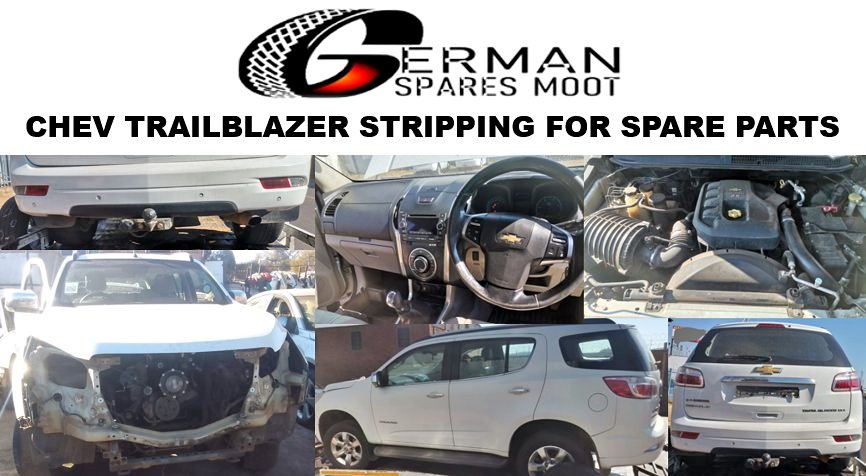Chev Trailblazer Spares Selling Fast, Come and Get Yours While Stock Lasts. DONT MISS OUT!!