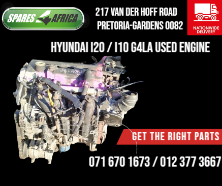 HYUNDAI I20 / I10 G4LA ENGINE FOR SALE - Private Seller HYUNDAI I20 / I10 G4LA ENGINE FOR SALE - Private Seller