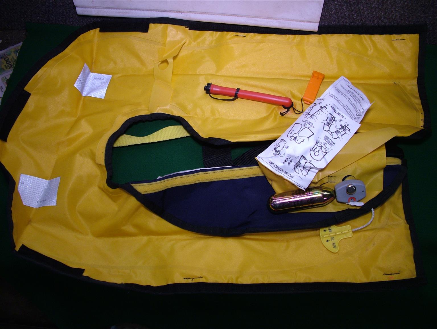 Safety Harness Seat & Life Jacket