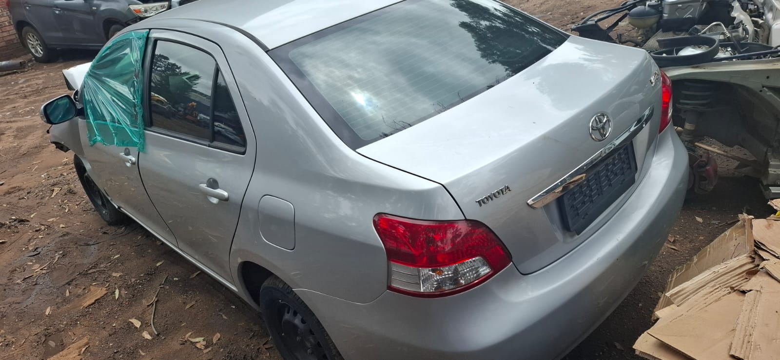 Toyota Yaris 2013 sedan automatic used parts – now stripping for spares