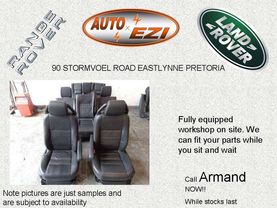 Discovery 3 Black seats Discovery 3 Black seats